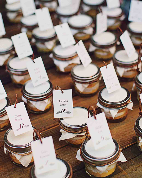 Winter Wedding Favors